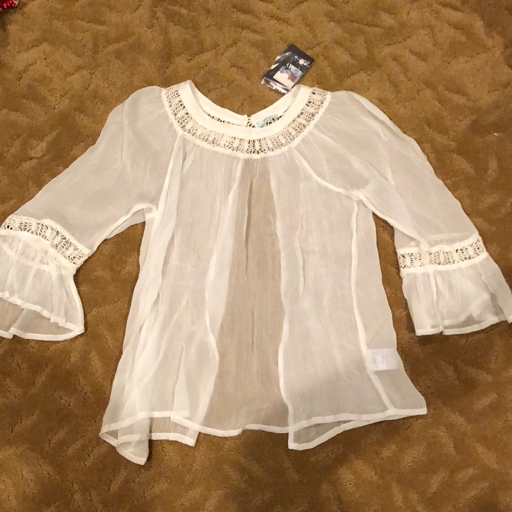 White blouse NWT